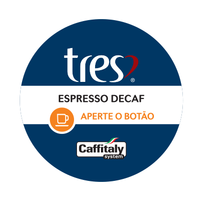 Cafeteira TRES e produtos da 3 Corações