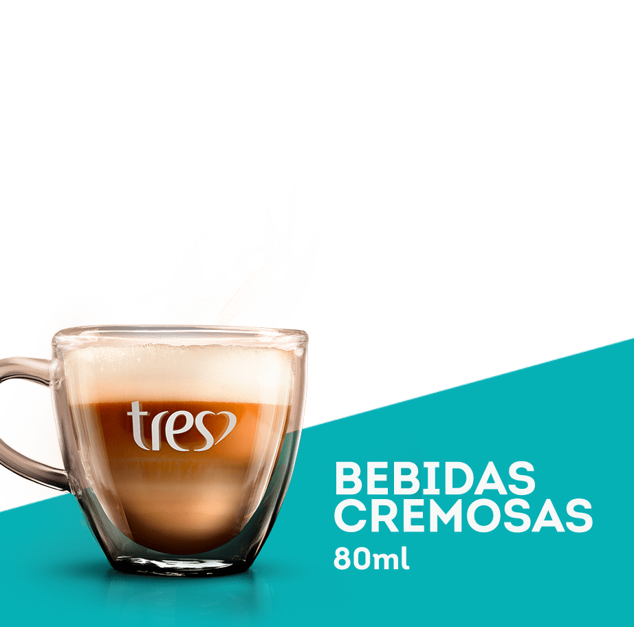 Cafeteira TRES e produtos da 3 Corações