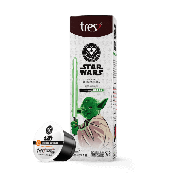Cápsula de Café Espresso Star Wars™ Mestre Yoda TRES
