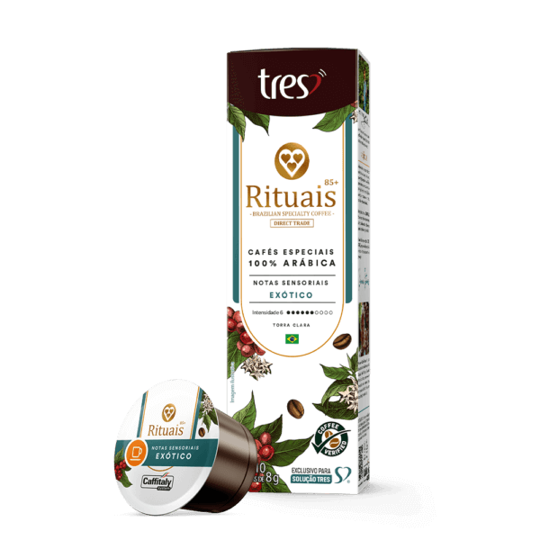 Cápsula de Café Espresso Rituais Exótico TRES