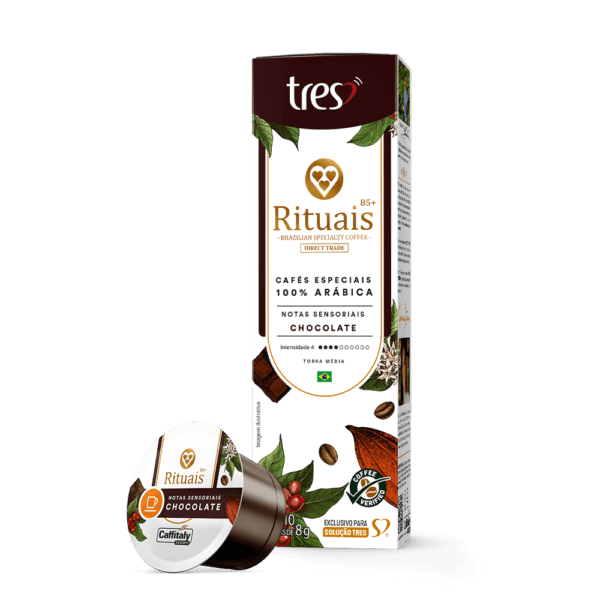 Cápsula de Café Espresso Rituais Chocolate TRES