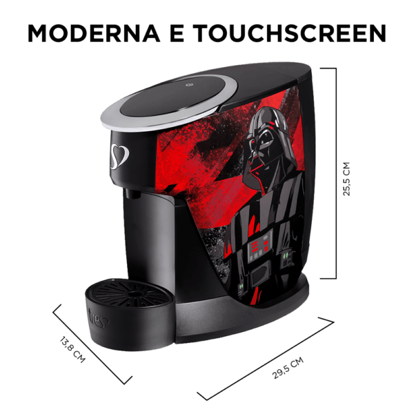 Cafeteira Espresso Touch Star Wars™ Darth Vader Vermelha Automática